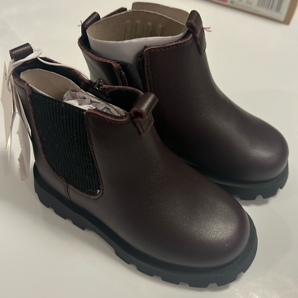 Zara Other - Zara NWT kids brown zip up boots Size 7